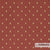 Carantec stof van Casal met klein bloemmotief in diagonale richting, geschikt voor gordijnen en meubelstoffering, rood-geel patroon.