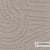 Gebreide meubelstof Kvadrat Febrik Apparel 213, ontworpen door Textielstudio BYBORRE in Amsterdam, met kledingstukpatroon in beige tint.