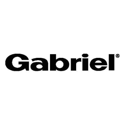Logo van Gabriel, gespecialiseerd in meubelstoffen en akoestische producten voor de meubelbranche.