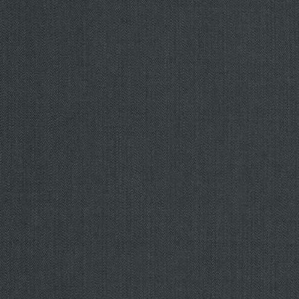 Donkergrijze kendix Savor gordijnstof van De Ploeg met verfijnde uitstraling en lichte glans, ideaal voor grote ramen. Luxe interieur.