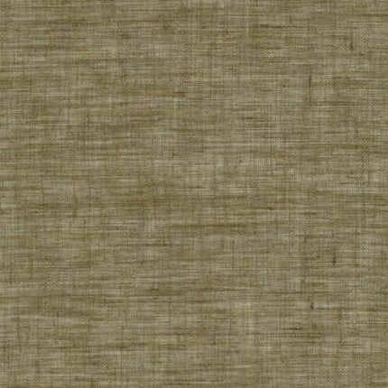 Transparante linnen stof Lino van Kendix, Scandinavisch design, kamerhoog met onregelmatige garenstructuur in groen tint.