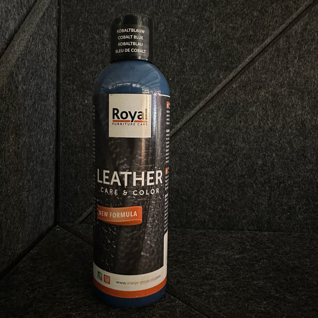 Leather Care & Color Lederwas - 250 ml bottle by Royal Furniture for leather restoration and maintenance.