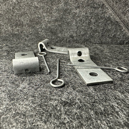 Vervangende bevestigingsklem voor bankveren