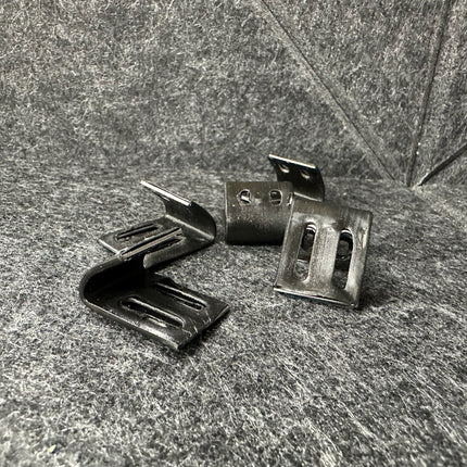 Stalen klemmen voor nosag veren - bankveer clips - Zwart