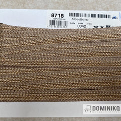 Afwerkband - Sierband 8718-0042 - Bruin grijs beige