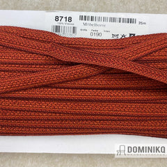 Afwerkband - Sierband 8718-0190 - Robijnrood