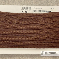 Afwerkband - Sierband 8718-0220 - Noot bruin