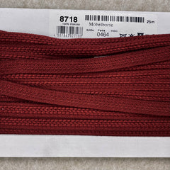 Afwerkband - Sierband 8718-0464 - Robijn rood