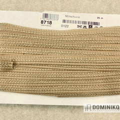 Afwerkband - Sierband 8718-0122 - Licht okergeel