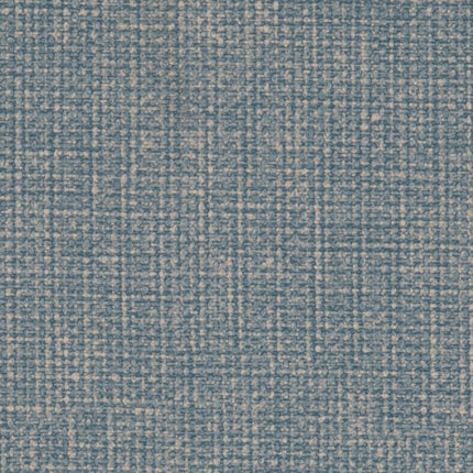 Blauwe Fleck stof met speelse textuur en uitstekende slijtvastheid. Vanaf 5 meter 10% korting. Ideaal voor veelzijdige stoffeerprojecten.