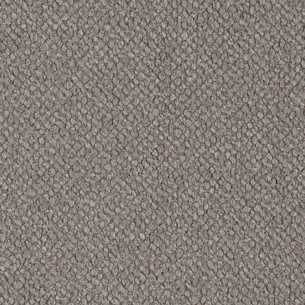 Taupe bouclé stof Agua Fabrics, luxe textuur, slijtvast en onderhoudsvriendelijk. Vanaf 5 meter 10% korting.