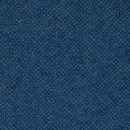 Donkerblauwe Bouclé AB15 Marine stof van Agua – luxe en warme textuur, slijtvast en onderhoudsvriendelijk. Vanaf 5 meter 10% korting.