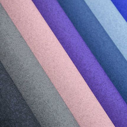 Kleurenstaal van Ambla Wild Heather vegan leer in diverse tinten, geschikt voor zowel commerciële als persoonlijke toepassingen.