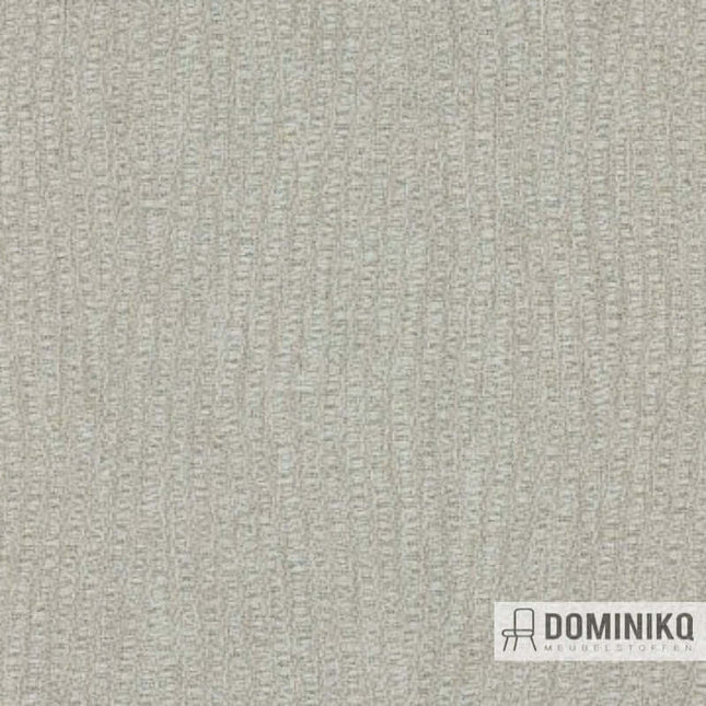 Aristide Lepis outdoor meubelstof met golvend patroon, geschikt voor binnen en buiten, in een parel kleur.