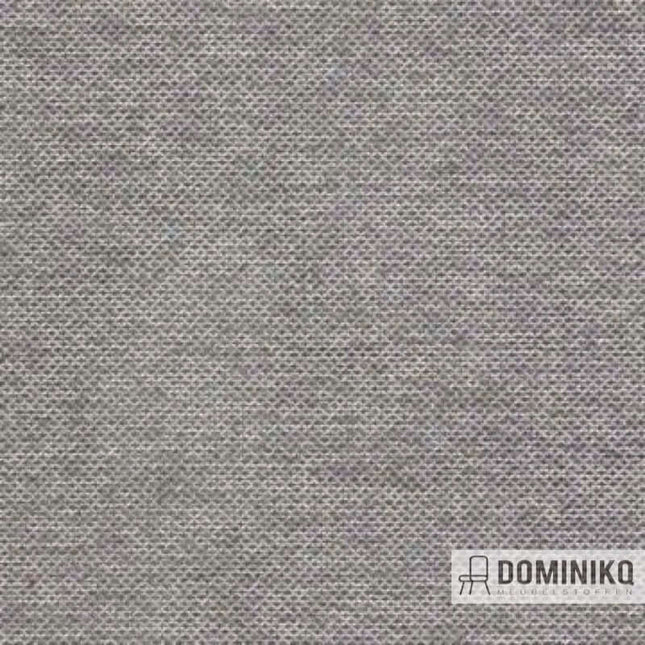 Stof Aristide Louis 170 Pewter met fijn diamantmotief en Aquaclean technologie, elegant en vlekbestendig ontwerp.