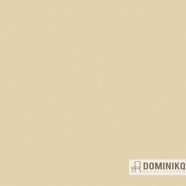 Camira Layer UAY01 stof in beige, duurzaam polyester en katoen, geschikt voor verfijnd interieur, eenvoudig te onderhouden.