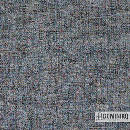 Montana-stof van Casal met levendige kleuren en verschillende tinten, gemaakt van katoen en kunstvezels, inclusief acryl PAN.