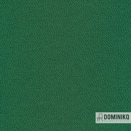Groene bouclé stof Alto van De Ploeg, moderne en veelzijdige textieloptie voor interieur, verkrijgbaar in 26 kleuren bij Dominiko Meubelstoffen.
