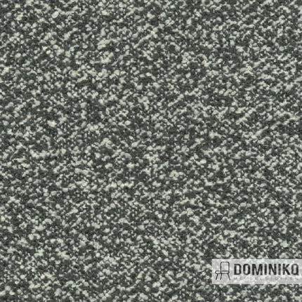 Hoogwaardige Nuvola bouclé-stof van De Ploeg, slijtvast en brandvertragend, in een grijze tint. Perfect voor luxe stofprojecten!