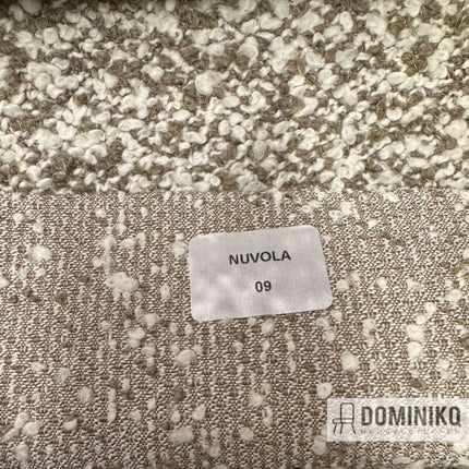 Nuvola 09 bouclé-stof van De Ploeg, hoogwaardig en duurzaam, brandvertragend met uitstekende lichtechtheid. Vanaf 5 meter 10% korting.