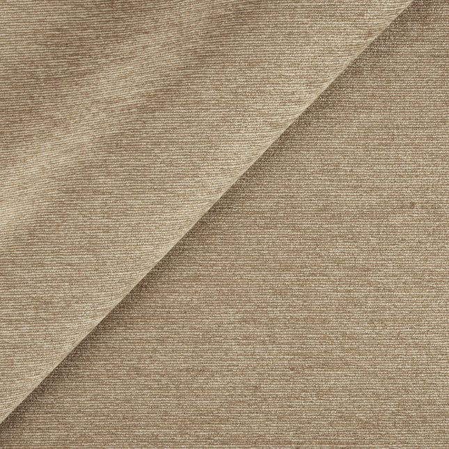 Kvadrat - Sahco - Duke - 03 beige fabric with horizontal stripe design and fine acrylic-mix glimmer for upholstery use.