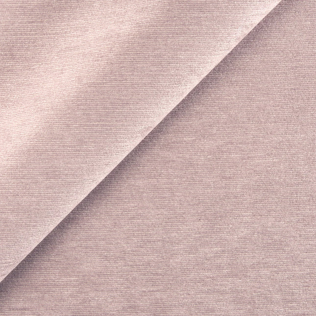 Kvadrat - Sahco - Duke - 07 pastelroze meubelstof met horizontale strepen en glanzende afwerking