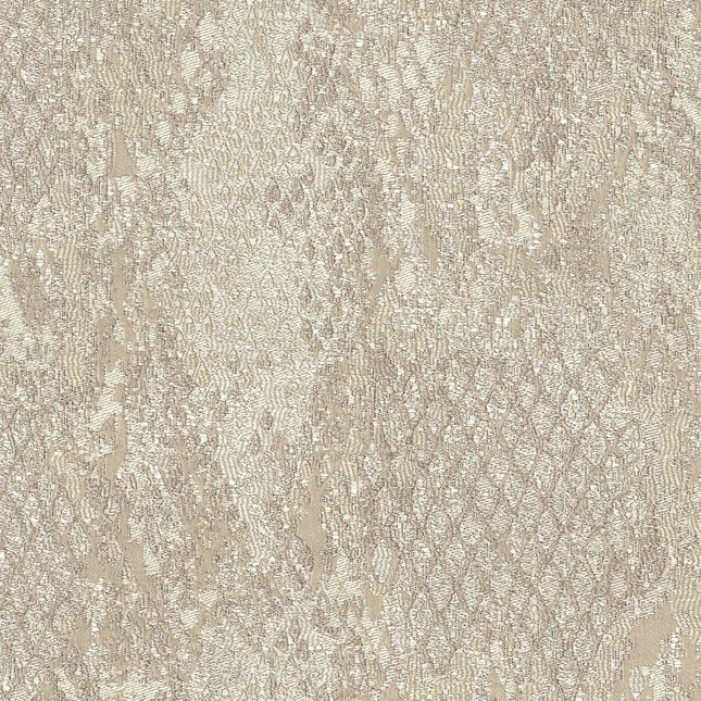 Kvadrat - Sahco - Ozi - 110 fabric with snakeskin motif, suitable for drapery or upholstery; highlights texture with tonal variations.