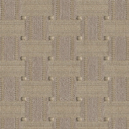 Kvadrat - Sahco - Zade - 120 fabric showcasing 3D geometric pattern with matte and glossy viscose on cotton base