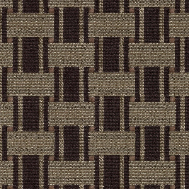 Kvadrat - Sahco - Zade - 280 fabric with geometric pattern; 3D effect from viscose and polyester squares on cotton background