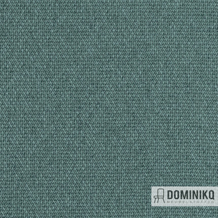 Stofstaal Fabraa Dream 158 Niagara, duurzame gerecyclede polyester met sprankelende structuur voor bekleding van meubels.