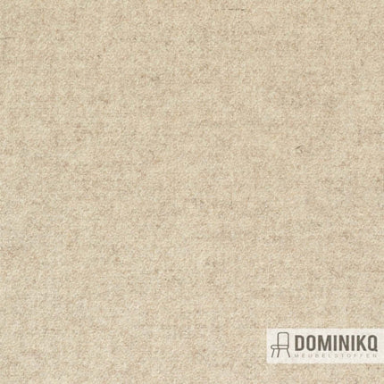 Fabraa Facet 01 natuurlijke meubelstof van gerecyclede wol, duurzaam en Italiaans vervaardigd, in beige, door DominikQ.