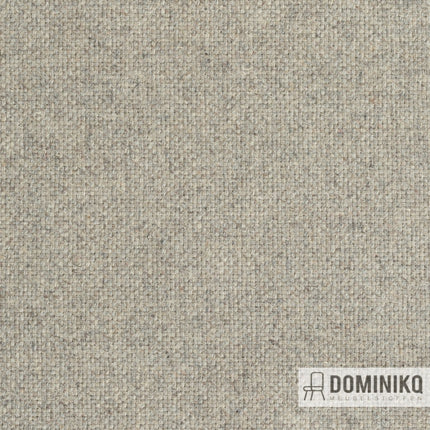 Fabraa Forward stof in kleur 84 Clay, gemaakt van gerecyclede wol, ideaal voor elk interieur met uitstekende lichtechtheid.