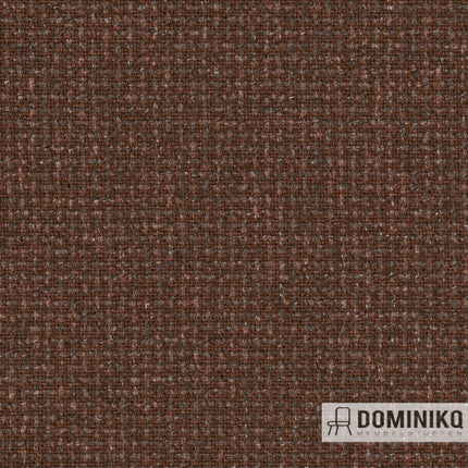 Bruine Blend stof met vintage wolpatroon, geschikt voor kantoorstoelen en zitmeubelen, milieuvriendelijk en veelzijdig gestoffeerd.