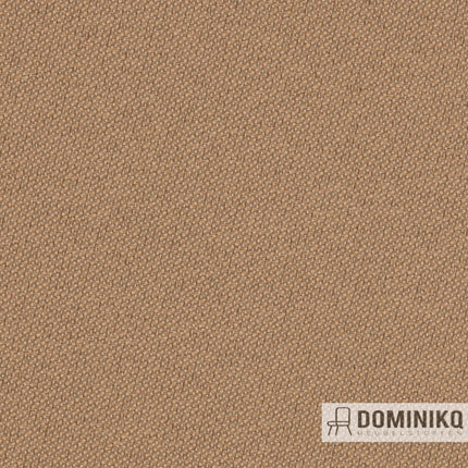 Alt Tag: Bruine "Just" stof van Gabriel, minimalistisch ontwerp met tweekleurige structuur, geschikt voor meubels en schermen