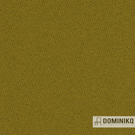 Stof Just van Gabriel, olijfgroen met tweekleurig ontwerp, gerecycled polyester, ideale meubelbekleding, zachte matte textuur