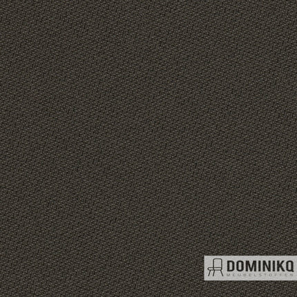 Just stof van Gabriel, minimalistisch ontwerp in tweekleurige textuur, geschikt voor meubelbekleding en schermen, gemaakt van gerecycled polyester.