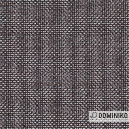 Minimalistisch Scandinavisch ontwerp van wol met micro-geometrisch ruitpatroon in rijke kleur, stof Passion van Gabriel.