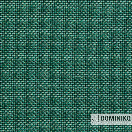 Klassieke groene wollen stof met Scandinavisch ontwerp en micro-geometrisch ruitpatroon, Gabriel - Passion - 23101, 30 kleurenpalet.