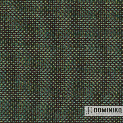 Gabriel Passion stoffen met Scandinavisch micro-geometrisch patroon en rijke kleur in wol. Minimalistisch en eigentijds ontwerp.