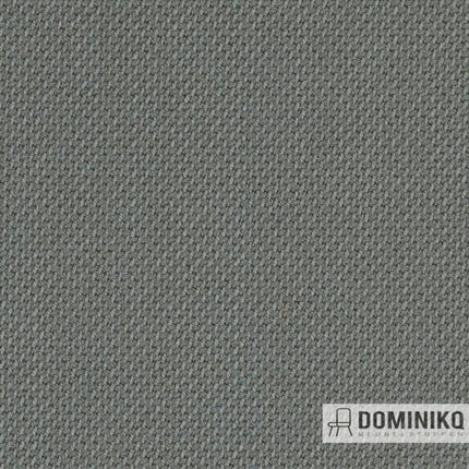 Grijze wollen bekledingsstof Select met elegante reliëfstructuur en licht-donker effect, voor een luxe uitstraling en uitzonderlijke duurzaamheid.