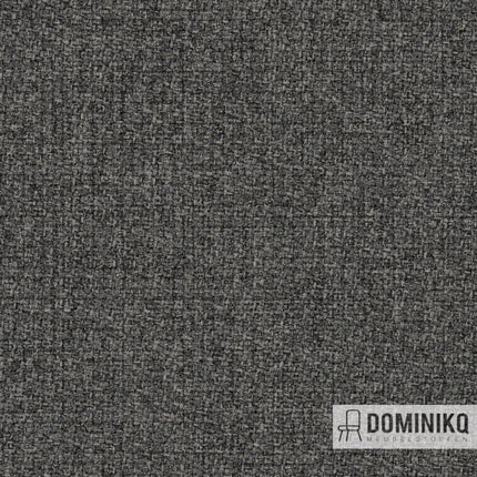 Gabriel Step Melange Screen stof met levendige, gepixelde textuur geschikt voor moderne ruimtes en brandveilig gebruik.