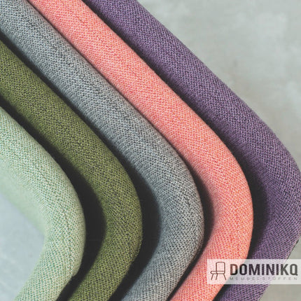 Verschillende kleuren van de veelzijdige Capture-stof, met een moderne en elegante look geschikt voor diverse toepassingen.