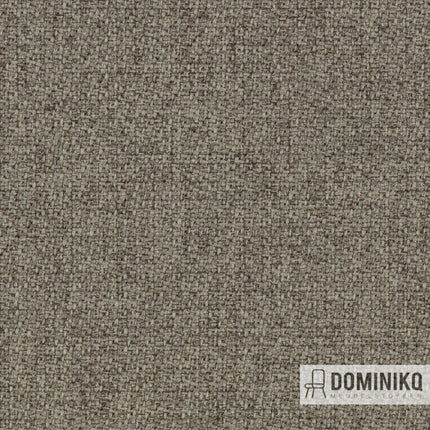 Gabriel Step Melange stof 61289, veelzijdige en gemêleerde structuur voor stijlvolle interieurcombinaties, in neutrale tinten.