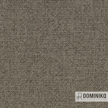 Step Melange stof in een gemêleerde textuur, biedt een balans tussen stijl en functionaliteit voor veelzijdige interieurcombinaties.