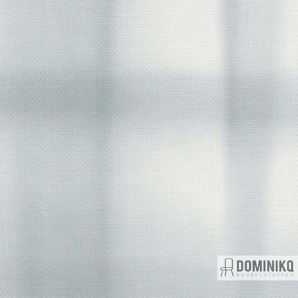 Transparante polyester gordijnstof Element van Kendix met gelaagd patroon in natuurlijke tinten. Vanaf 5 meter 10% korting. I Dominikq