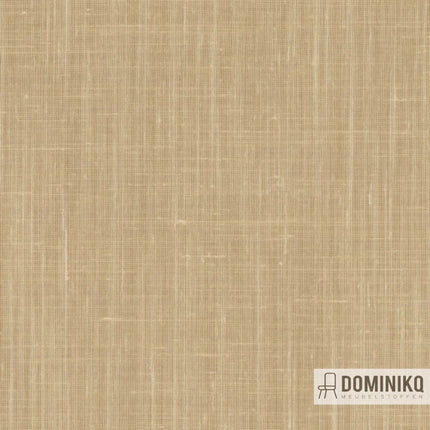De Ploeg Kendix Luster stof, elegante linnenmix met natuurlijke textuur, ideaal voor kamerhoge gordijnen. 10% korting vanaf 5 meter.