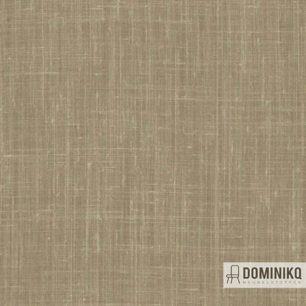 Luxe semi-transparante linnenmix stof Luster van Kendix en De Ploeg, ideaal voor kamerhoge toepassingen. Vanaf 5 meter 10% korting.