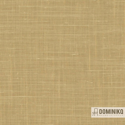 Linnenmix stof Luster van Kendix, De Ploeg, met natuurlijke textuur en luxe uitstraling. Ideaal voor kamerhoge toepassingen. I Dominikq