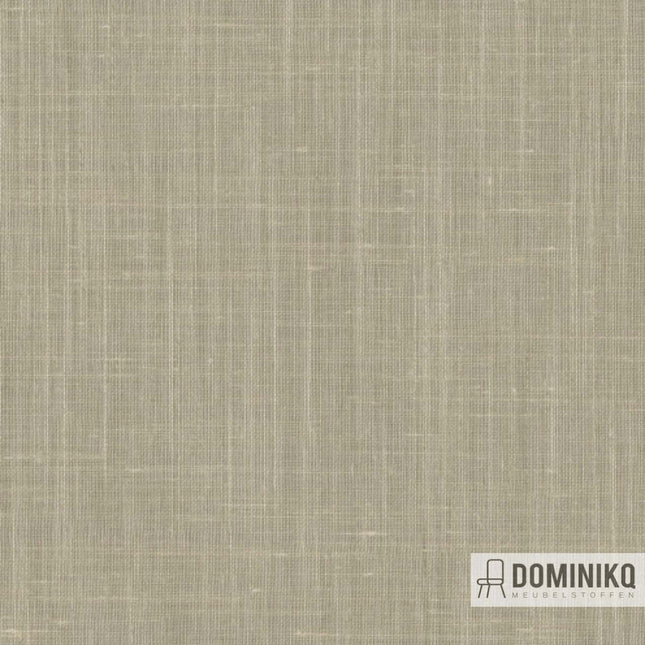 Transparante linnenmix stof Luster van Kendix en De Ploeg met natuurlijke textuur, luxe uitstraling en onderhoudsgemak.