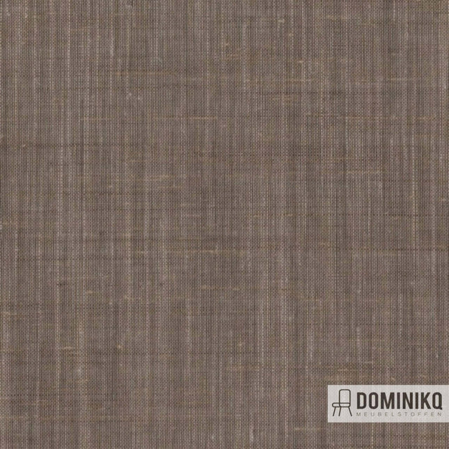 Transparante linnenmix stof Luster van Kendix en De Ploeg, luxueus en elegant, ideaal voor kamerhoge toepassingen.